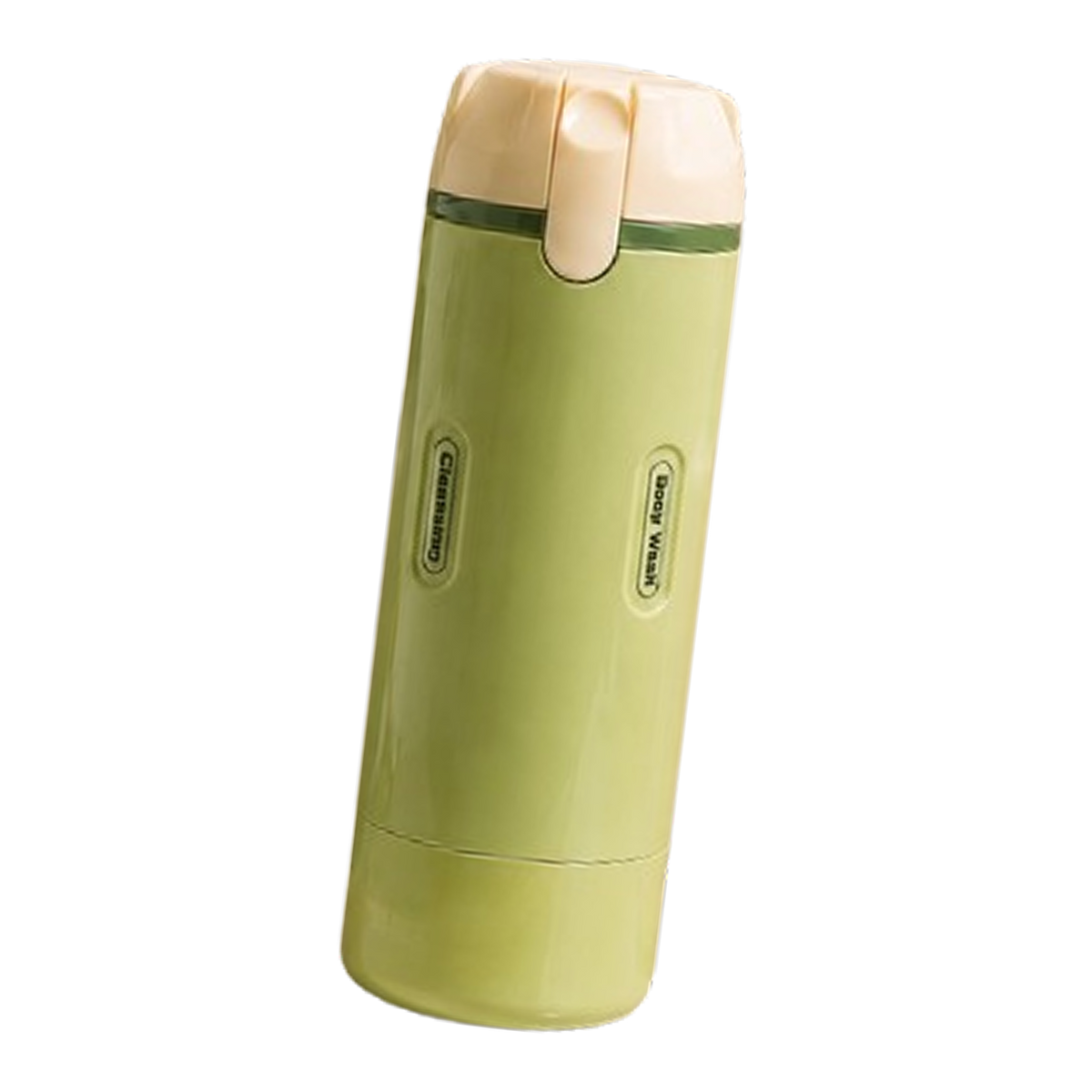 Botella dispensadora Multicream 4 en 1 color verde